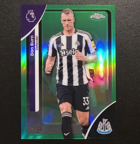 Dan Burn 2025 Topps Chrome Green /99