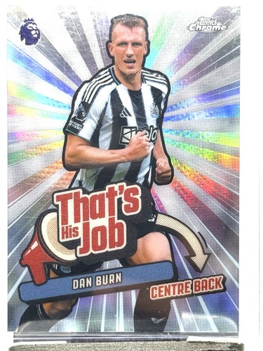 Dan Burn 2026 Topps Chrome Premier League
