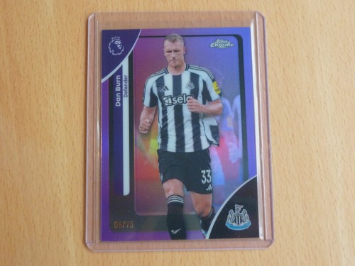 Dan Burn 2025 Topps Chrome Premier League /75