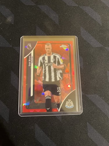 Dan Burn 2025 Topps Chrome Sapphire Red /5