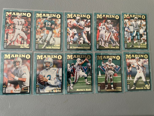 Dan Marino 1995 Topps Collector's Choice Chronicles