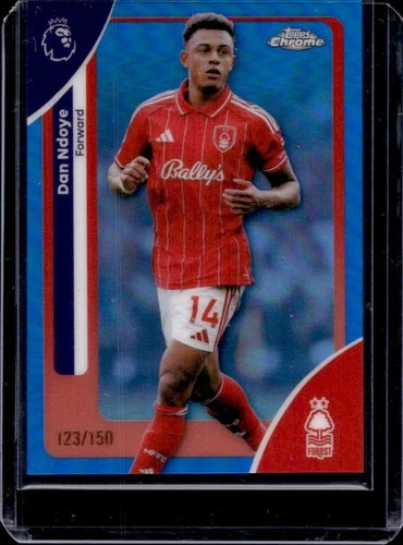Dan Ndoye 2026 Topps Chrome Blue Refractor /150