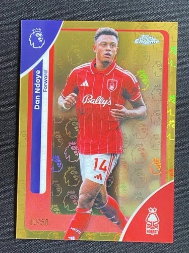 Dan Ndoye 2025 Topps Chrome Gold /50