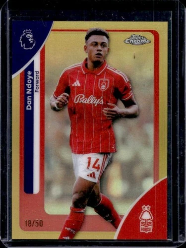 Dan Ndoye 2026 Topps Chrome Gold Refractor /50
