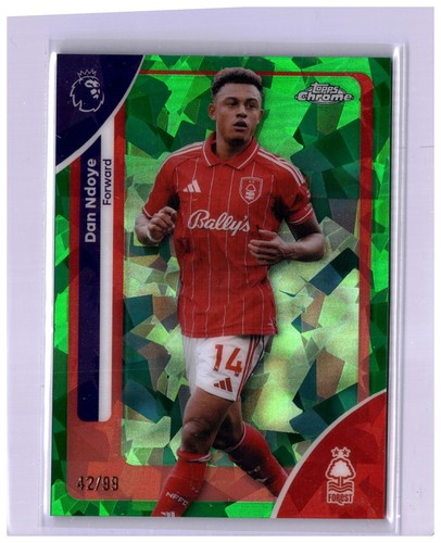 Dan Ndoye 2025 Topps Chrome Sapphire /99