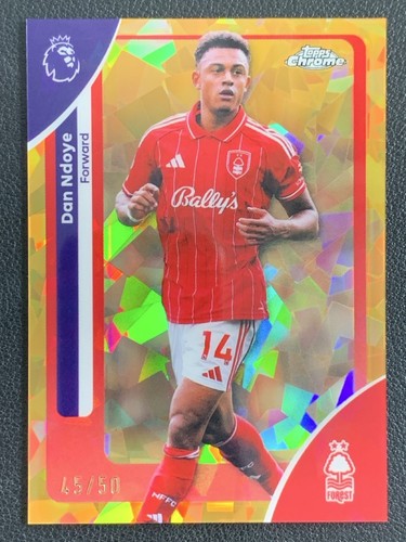 Dan Ndoye 2025 Topps Cromo Zafiro Oro Zafiro /50