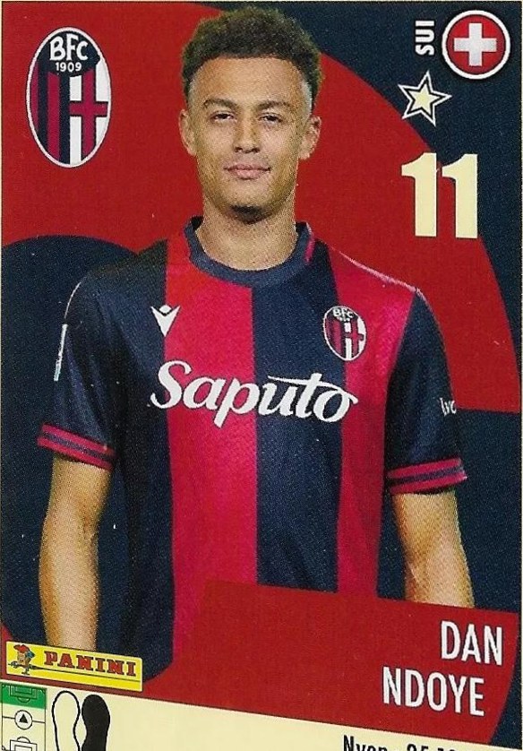 Dan Ndoye 2024 Panini Calciatori Stickers