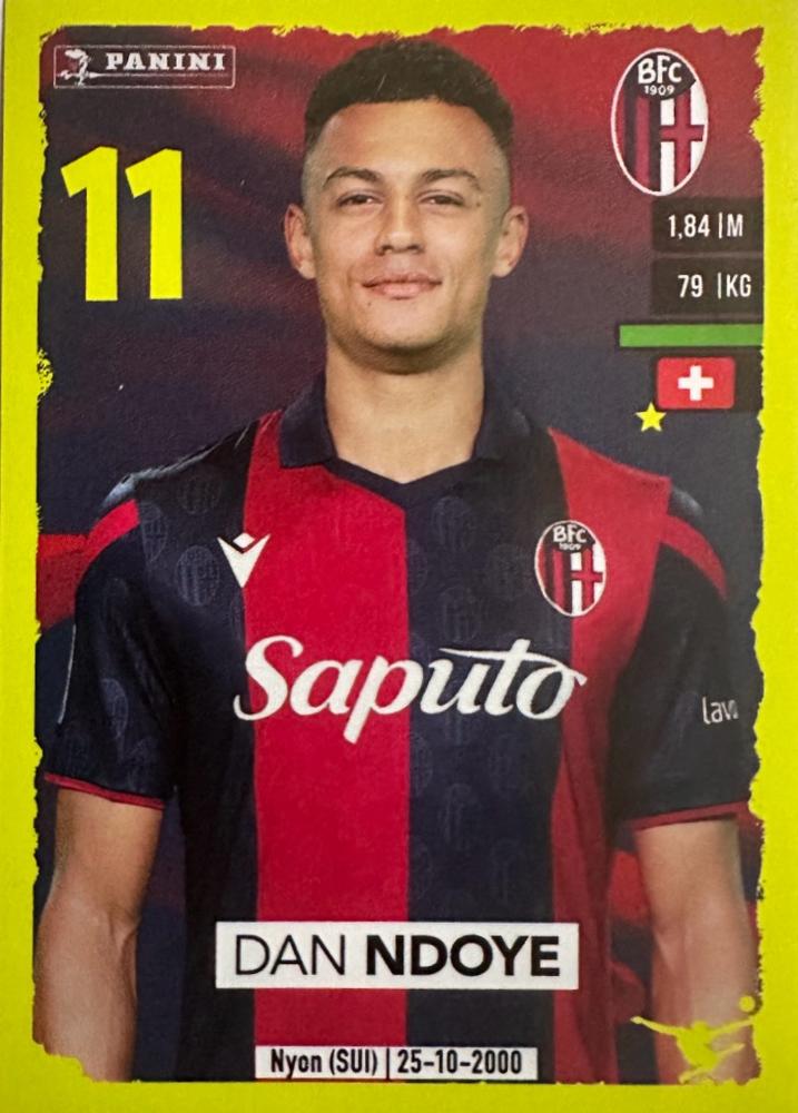 Dan Ndoye 2023 Panini Calciatori Stickers