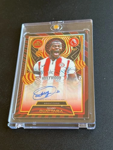 Dango Ouattara 2025 Topps Premier League Gold /5