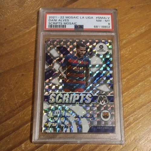 Dani Alves 2021 Panini Mosaic