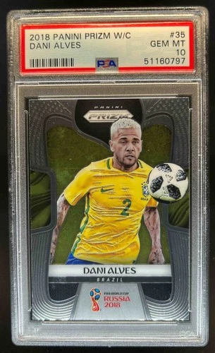 Dani Alves 2018 Panini Prizm World Cup