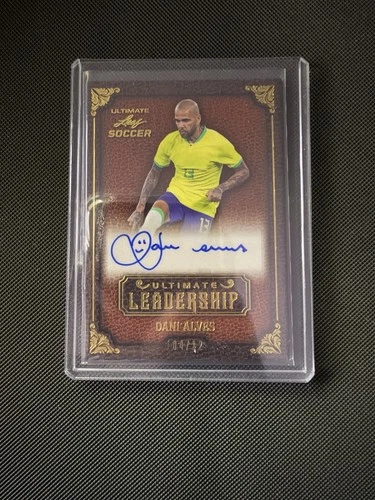 Dani Alves 2022 Panini Ultimate Leaf Soccer 4/12
