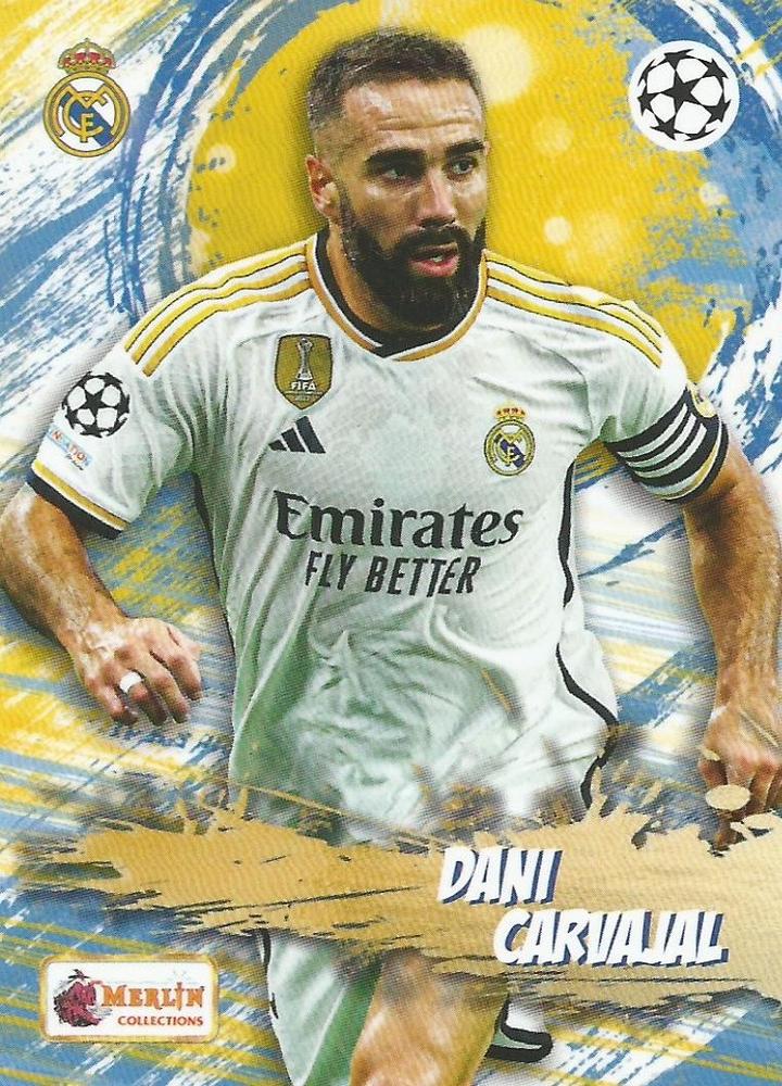 Dani Carvajal 2023 Topps Merlin Heritage UEFA Club Competitions