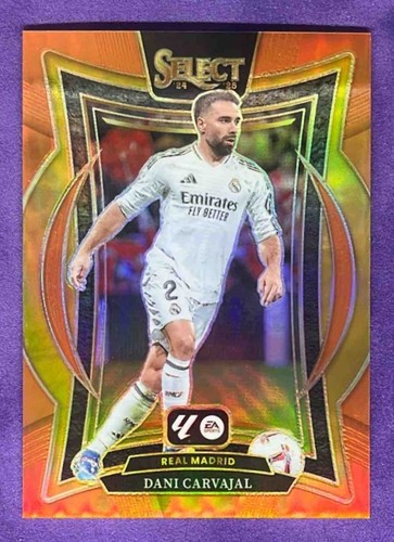 Dani Carvajal 2024 Panini Select Orange Prizm /49