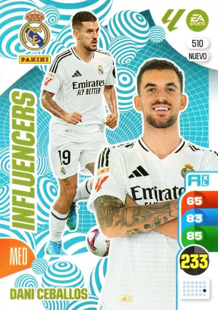 Dani Ceballos 2024 Panini Adrenalyn XL La Liga