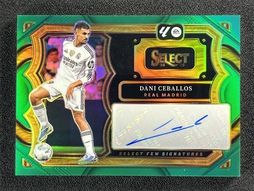 Dani Ceballos 2025 Panini Select Green 5/5
