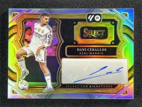Dani Ceballos 2026 Panini Select Silver Prizm
