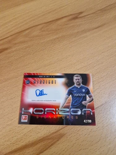 Dani de Wit 2024 Topps Bundesliga Midnight /99