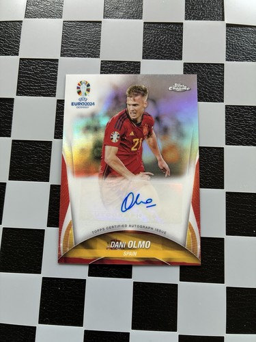Dani Olmo 2024 Topps Chrome