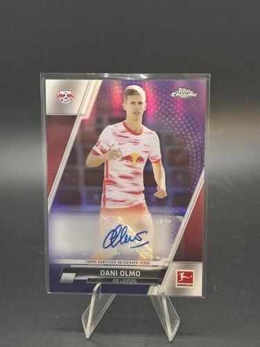 Dani Olmo 2021 Topps Chrome Bundesliga Viola /199