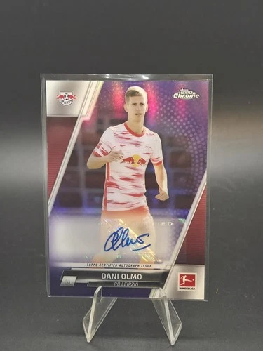 Dani Olmo 2021 Topps Chrome Bundesliga Violet /199
