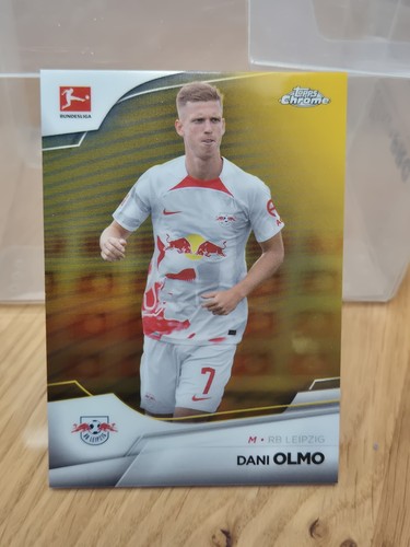 Dani Olmo 2022 Topps Chrome Gold /50