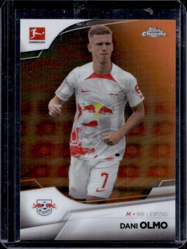 Dani Olmo 2022 Topps Chrome Orange Refractor /25