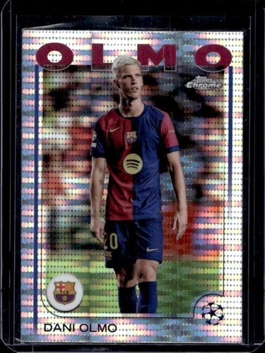 Dani Olmo 2024 Topps Chrome Pulsar Refractor #94