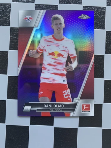 Dani Olmo 2021 Topps Chrome Purple /299