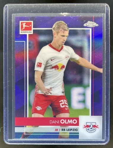 Dani Olmo 2020 Topps Chrome Purple Refractor /299