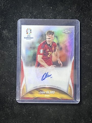 Dani Olmo 2024 Topps Chrome Refractor