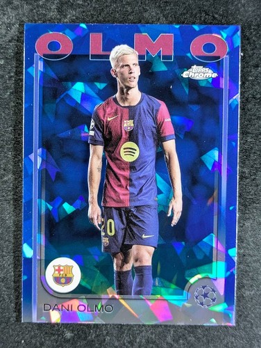 Dani Olmo 2024 Topps Chrome Sapphire