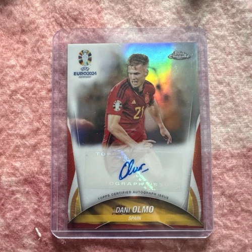 Dani Olmo 2024 Topps Chrome UEFA Euro