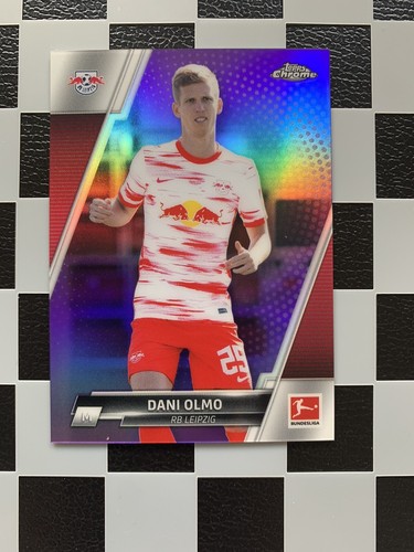 Dani Olmo 2021 Topps Chrome Viola /299