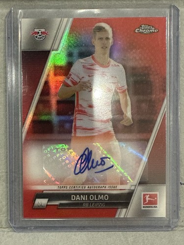 Dani Olmo 2021 Topps Cromo Bundesliga Red /10