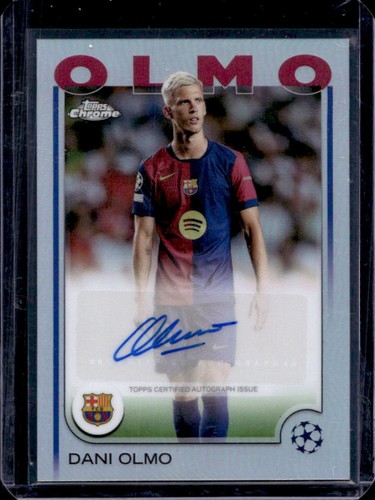 Dani Olmo 2024 Topps Cromo UEFA