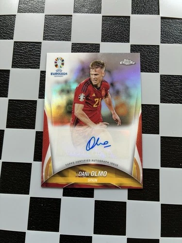 Dani Olmo 2024 Topps Cromo UEFA Euro