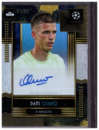 Dani Olmo 2025 Topps Deco /99