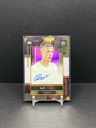 Dani Olmo 2025 Topps Deco UEFA Rosa /50