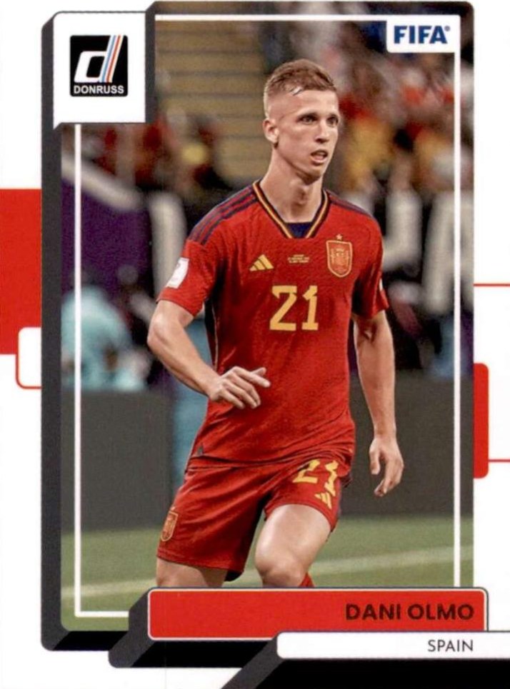 Dani Olmo 2022 Panini Donruss Soccer 115