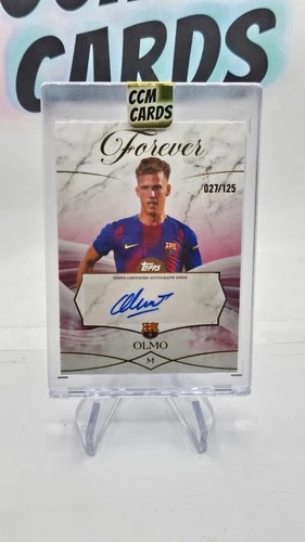 Dani Olmo 2025 Topps FC Barcelona Forever Burgundy /125