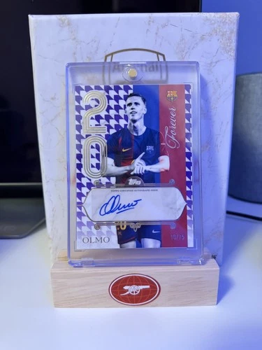 Dani Olmo 2026 Topps FC Barcelona Forever Purple /75