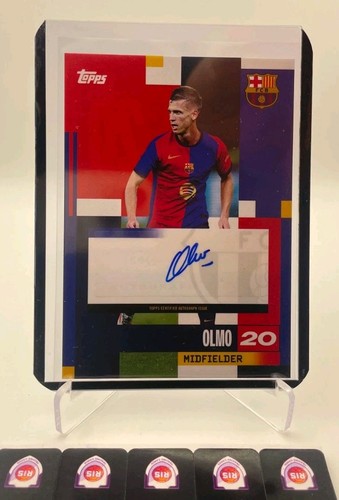 Dani Olmo 2024 Topps FC Barcelona Team Set