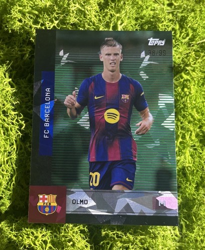 Dani Olmo 2025 Topps FC Barcelona Team Set Crystal /99