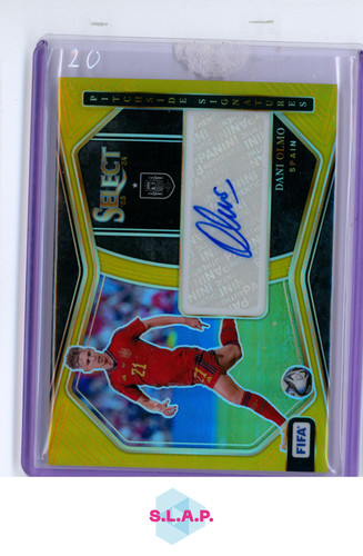 Dani Olmo 2023 Panini FIFA Select Gold 2/10