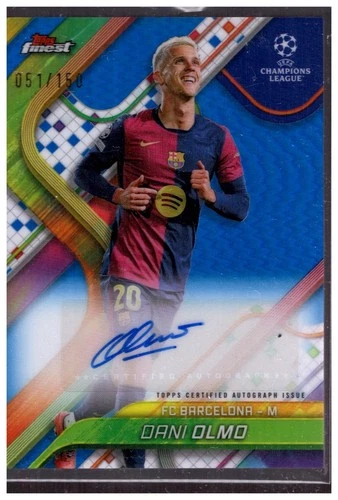 Dani Olmo 2024 Topps Finest /150