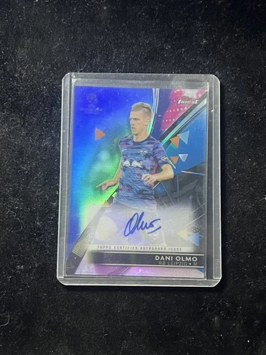 Dani Olmo 2021 Topps Finest Blue /150