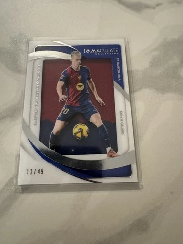 Dani Olmo 2024 Panini Immaculate Collection /49