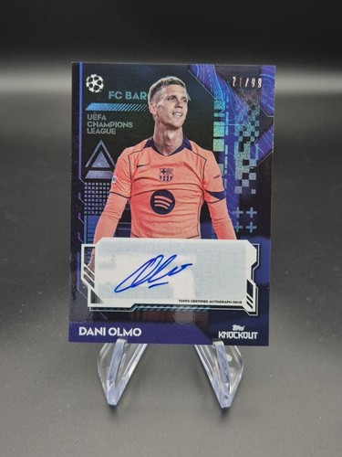 Dani Olmo 2025 Topps Knockout /99