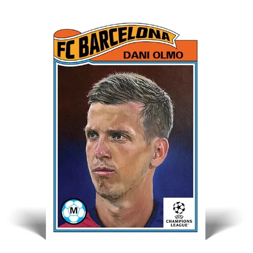 Dani Olmo 2024 Topps Living Set UCC UEFA #704